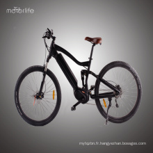 BAFANG mid drive 36V500W vélo de montagne électrique, vélo motorisé à bas prix, e-bike made in China